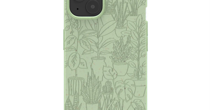 Sage Green Green Oasis iPhone 13 Case