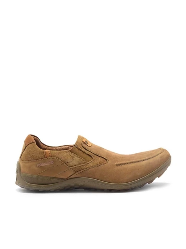 Woodland Men's Camel Casual Loafers