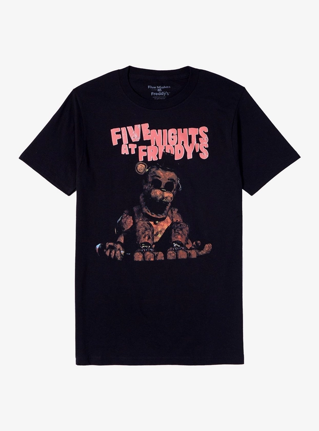 Five Nights At Freddy's Black Eyes Boyfriend Fit Girls T-Shirt