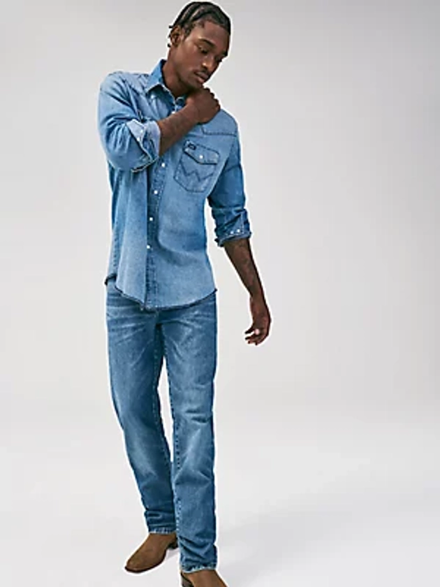 Vintage-Inspired Cowboy Cut® Regular Fit Jeans | Men's JEANS | Wrangler®