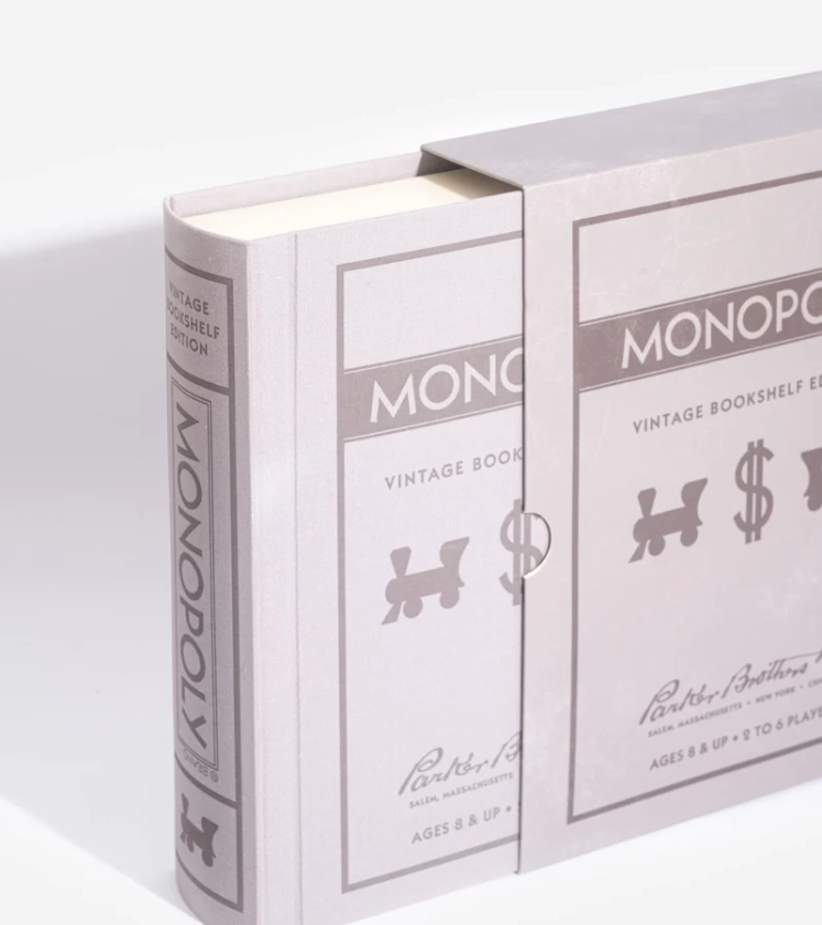 Monopoly Vintage Livre Edition