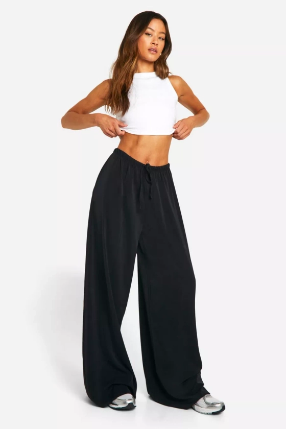 Tall Woven Wide Leg Trousers