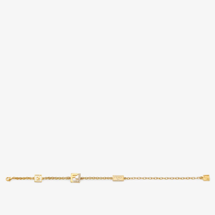 F Is Fendi Bracelet - Gold-coloured bracelet | Fendi