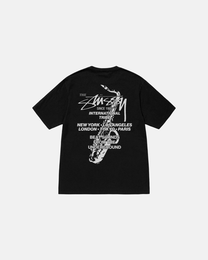 Beat Sounds Tee Pigment Dyed in natural – Stüssy