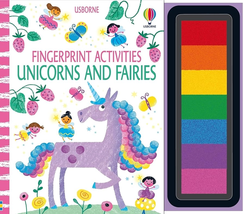 Fingerprint Activities Unicorns and Fairies: 1