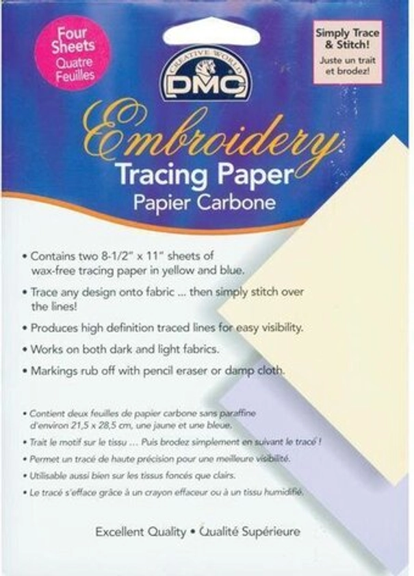 DMC Embroidery Tracing Paper