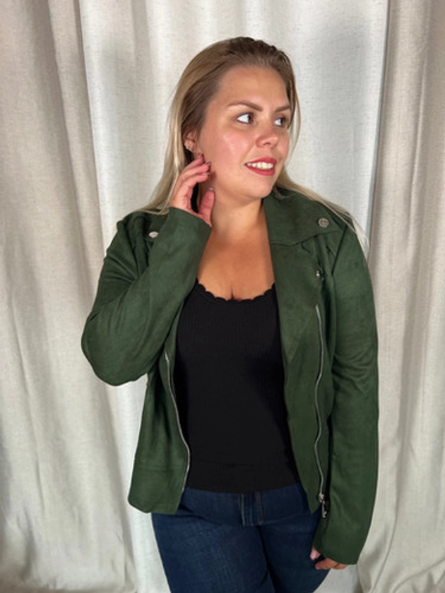 Veste Sarah - vert sapin | Madame A Du Style