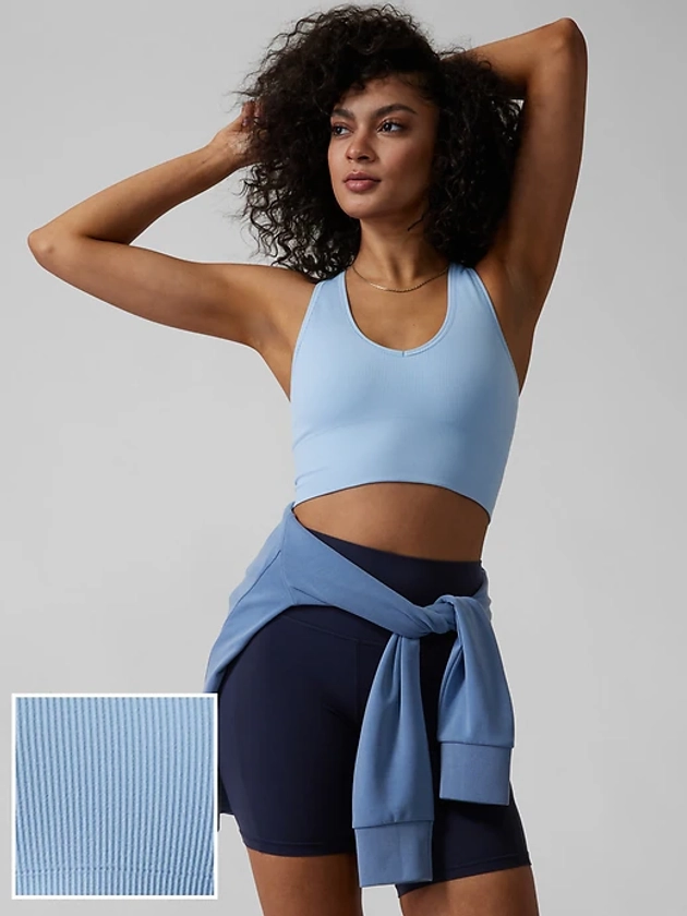 Aurora Seamless Crop Rib Tank | Athleta