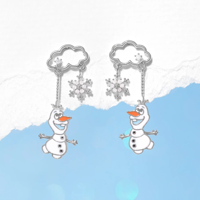 Disney Frozen Olaf Dangle Earrings