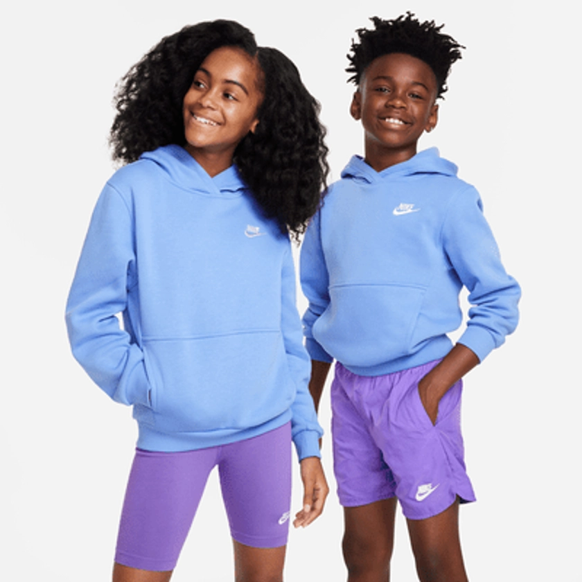 Nike Sportswear Club Fleece Older Kids' Pullover Hoodie