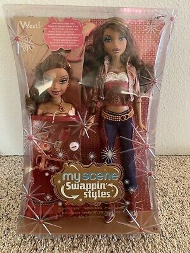 2006 MATTEL My Scene Swappin' Style Wesley Doll NRFB