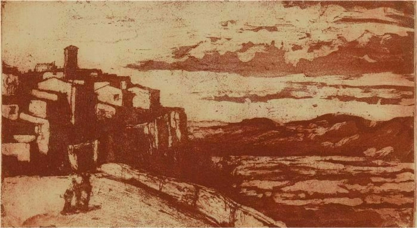 Ronald Olley (B.1923)   Mid 20th Century Etching | Vinterior