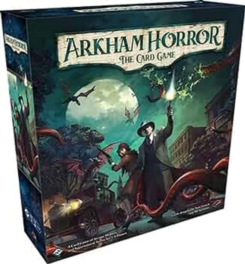 Fantasy Flight Games | Arkham Horror The Card Game: Revised Core Set | Card Game | Ages 14+ | 1 to 4 Players | 60 to 120 Minutes Playing Time