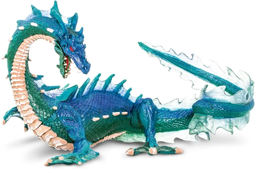 Safari Ltd. Sea Dragon Figurine - Detailed 7" Plastic Model Figure - Intricate Oceanic Dragon Play Toy for Boys, Girls & Kids Age 3+