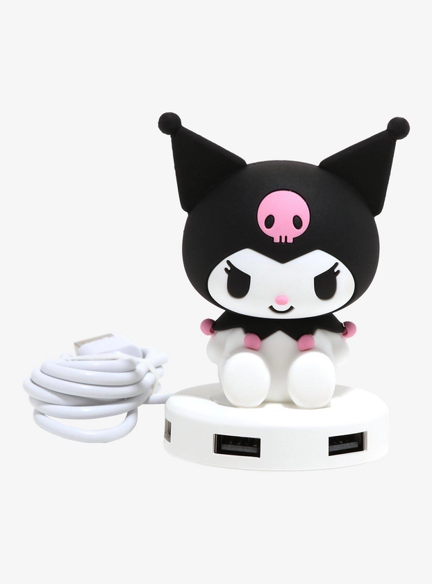 Kuromi Figural Multi-USB Port