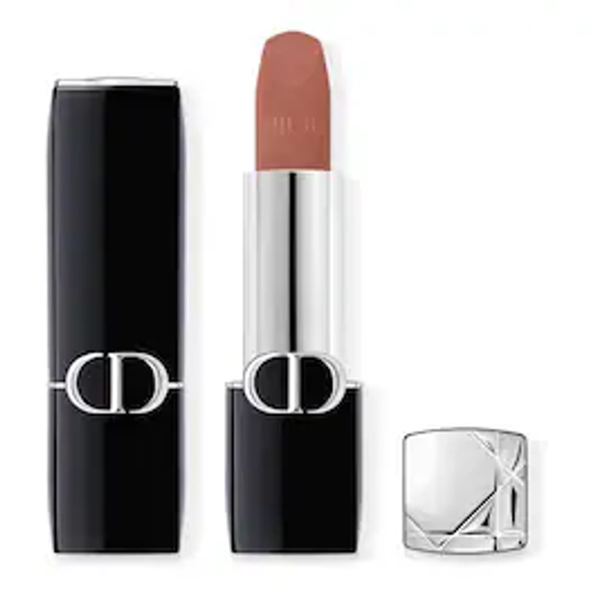 DIOR | Rouge Dior - Rossetto a Lunga Tenuta, Trattamento Floreale Idratante, 2 Finish