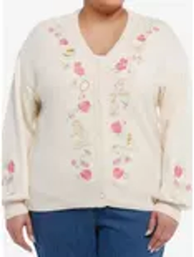 Her Universe Disney Beauty And The Beast Character Rose Cardigan Plus Size Her Universe Exclusive | Her Universe