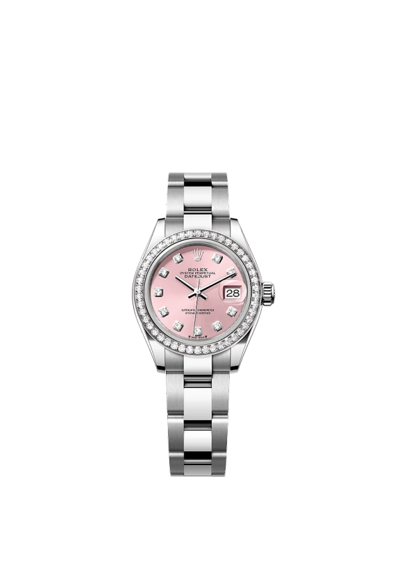 Rolex Lady-Datejust watch: Oystersteel and white gold - m279384rbr-0004