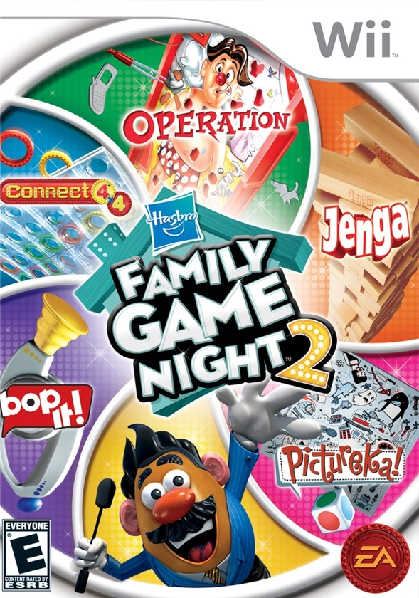 Hasbro Family Game Night 2 Nintendo WII Game