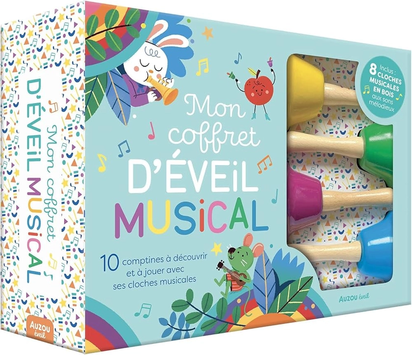 MON COFFRET D'ÉVEIL MUSICAL - 8 CLOCHES MUSICALES