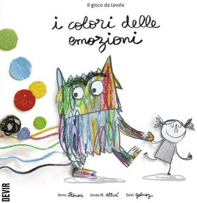 DEVIR I Colori delle Emozioni, Gioco da Tavolo bambini in italiano