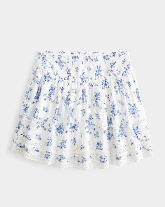 Women's Lace Mini Skort | Women's Clearance | HollisterCo.com