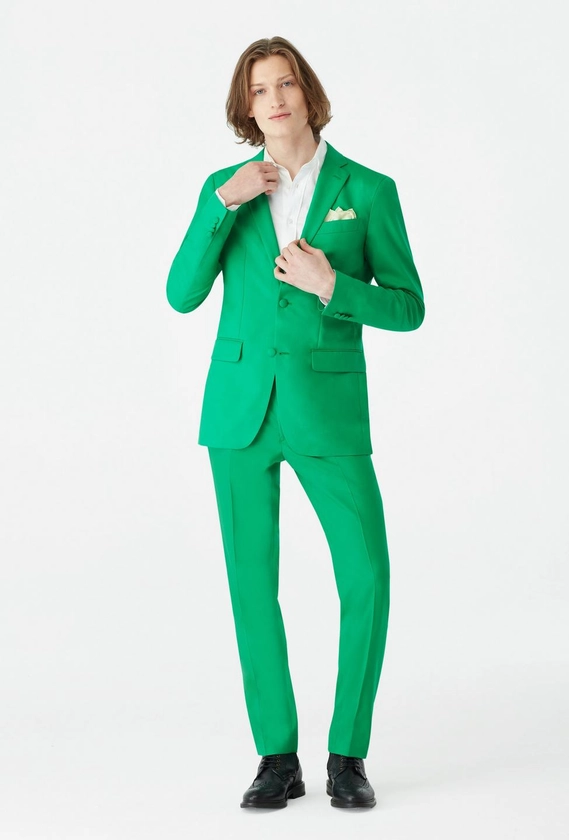 Custom Suits Made For You - Harrogate Green Suit | INDOCHINO