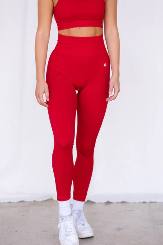 Astoria VELOCITY Seamless Legging - Cherry