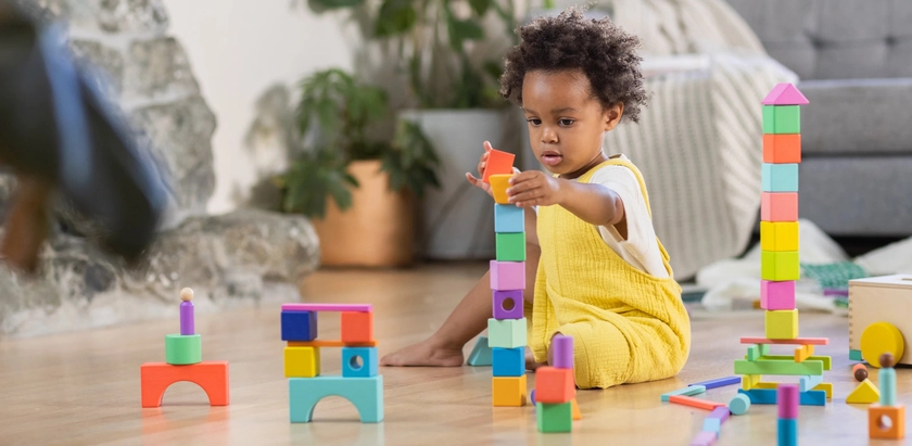 The Block Set | 70 Piece Solid Wood Block System | Lovevery UK