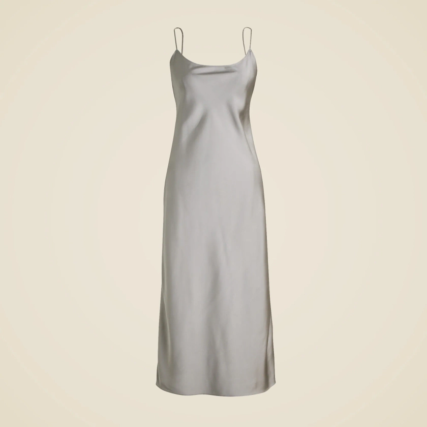 Gwyneth slip dress in luster charmeuse