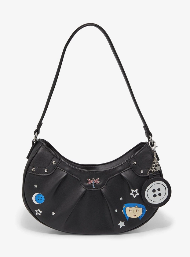 Coraline Key Chain Glow-In-The-Dark Baguette Bag