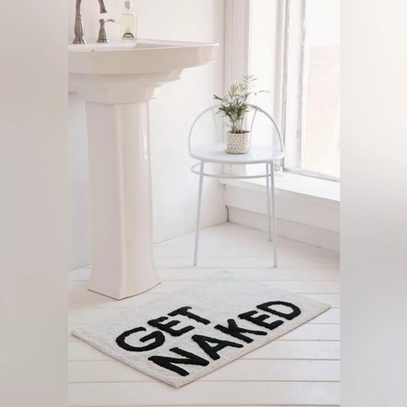 Urban Outfitters Get Naked Bath Mat NWT