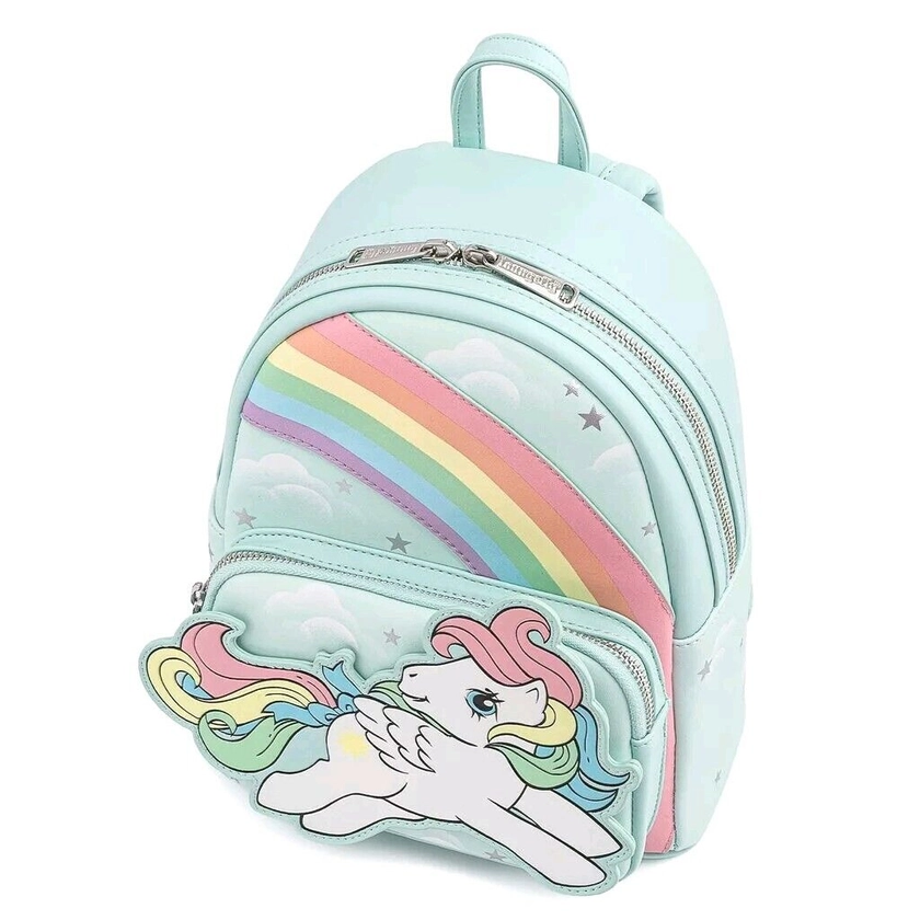 Loungefly My Little Pony Rainbow Hasbro Backpack Bag Brand New With Tags