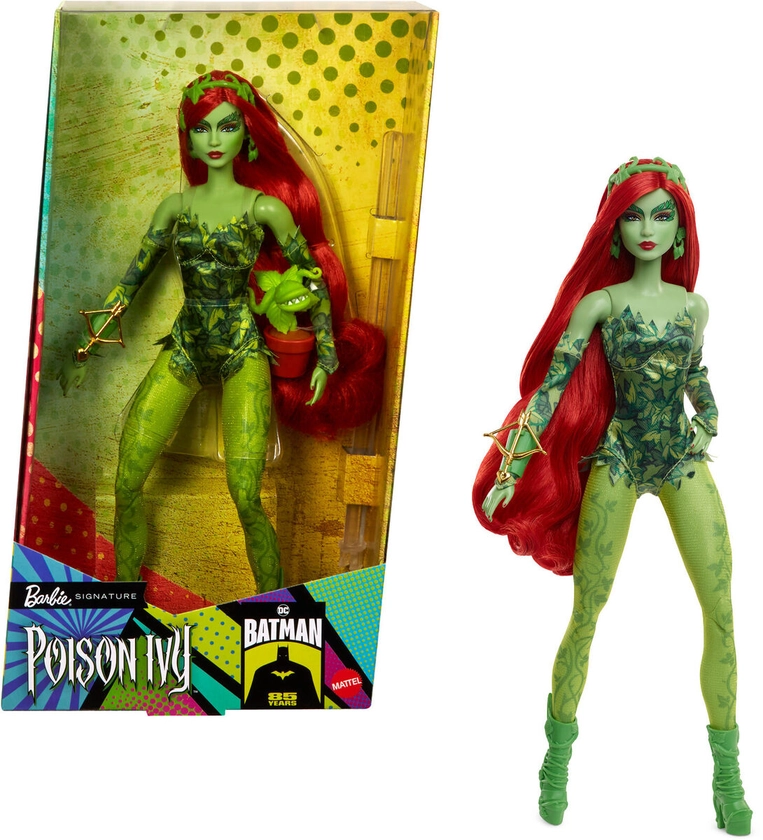 Barbie Signature Poison Ivy Collector Doll Batman 85th Anniversary - NEW