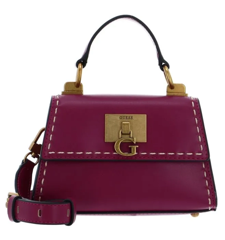 GUESS Stephi Mini Crossbody Flap Boysenberry [245188] -  sac à main sac a main