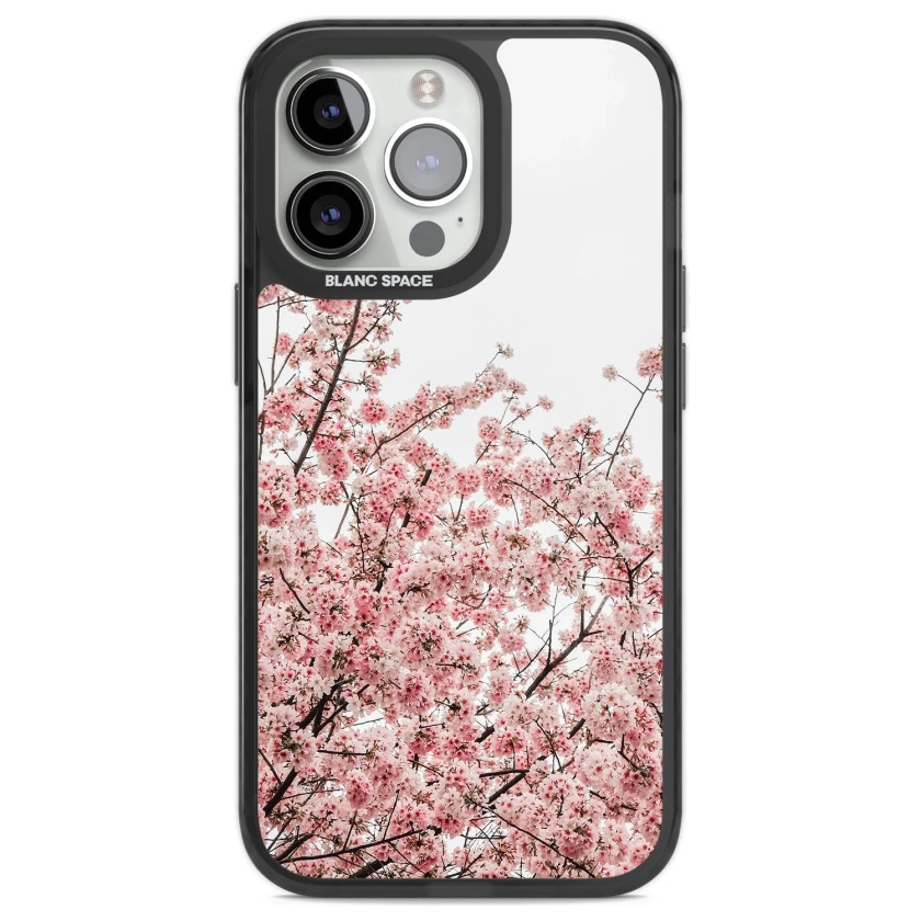 Cherry Blossoms - Real Floral Photographs iPhone Case - Blanc Space