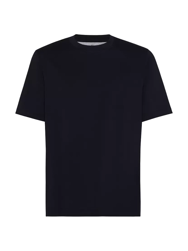 Brunello Cucinelli Cotton Jersey Crew Neck T-Shirt | Saks Fifth Avenue