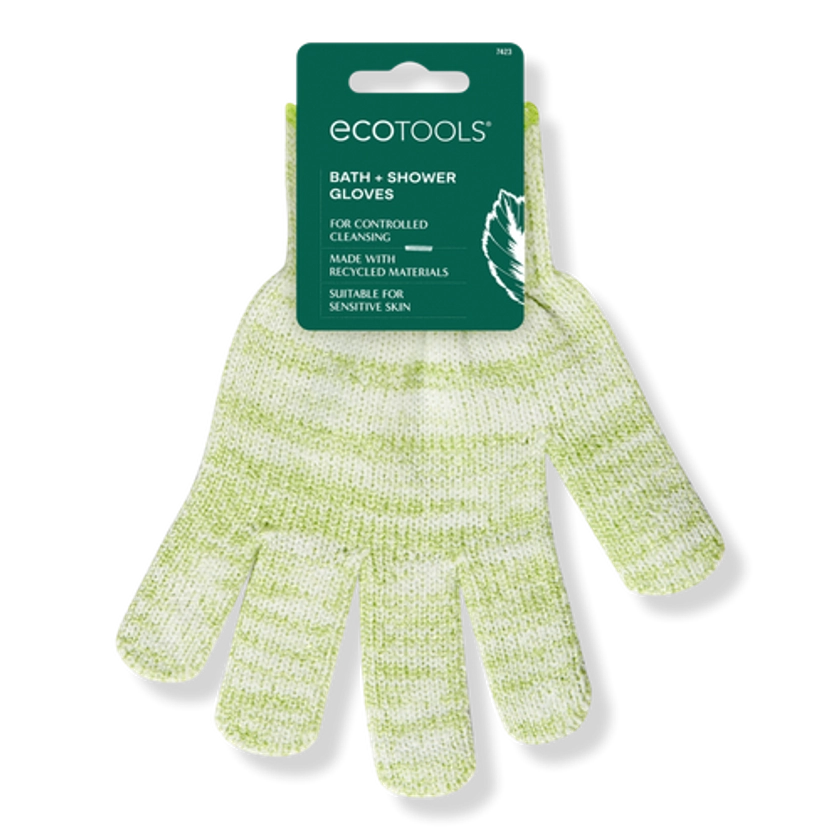 Exfoliating Bath & Shower Gloves - EcoTools | Ulta Beauty