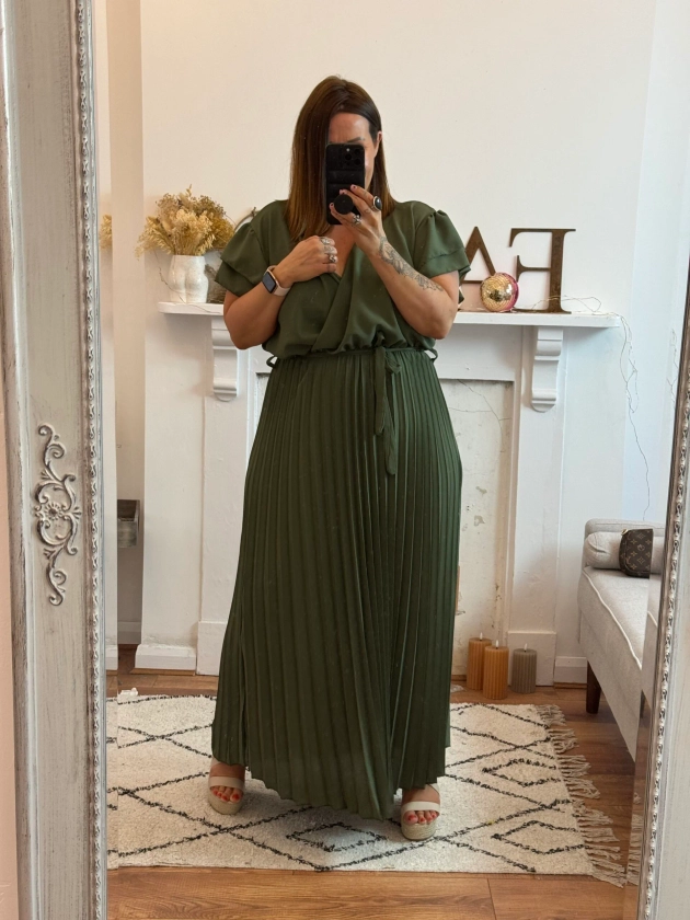 Khaki Belladonna Maxi Dress