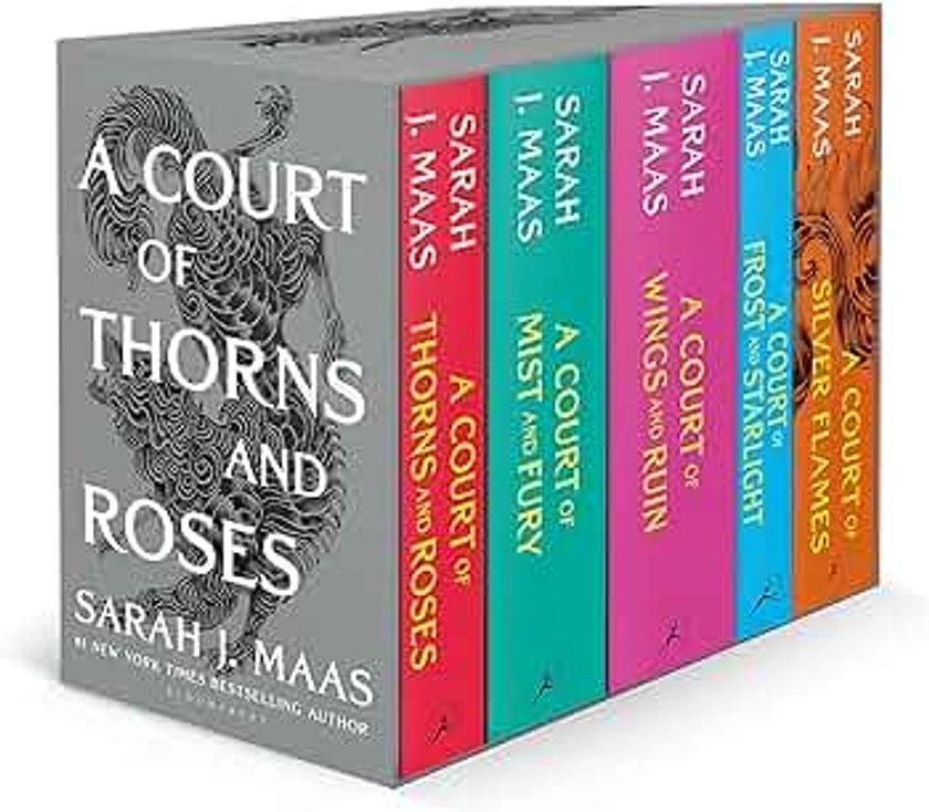 A Court of Thorns and Roses Paperback Box Set (5 books) (A Court of Thorns and Roses, 9)