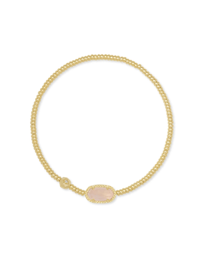 Grayson Silver Stretch Bracelet in Ivory Mother-of-Pearl | Kendra Scott