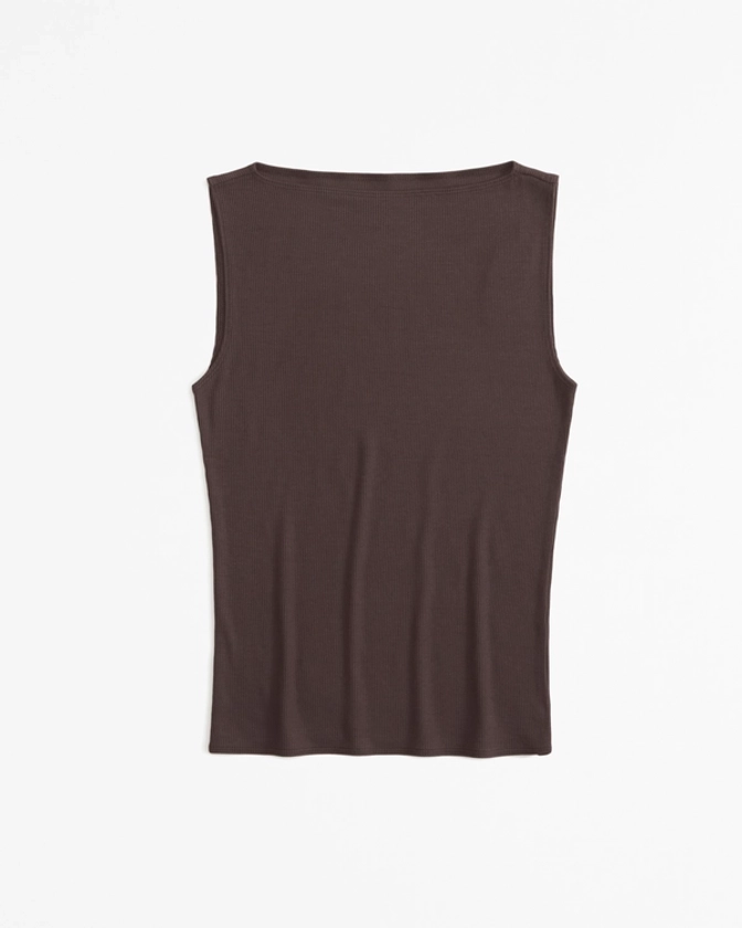 Women's Featherweight Rib Slash Top | Women's Tops | Abercrombie.com