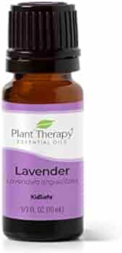 Plant Therapy Lavender Essential Oil 100% Pure, Undiluted, Therapeutic Grade, for Aromatherapy Diffuser and Body Care Use, 10 mL (1/3 oz)