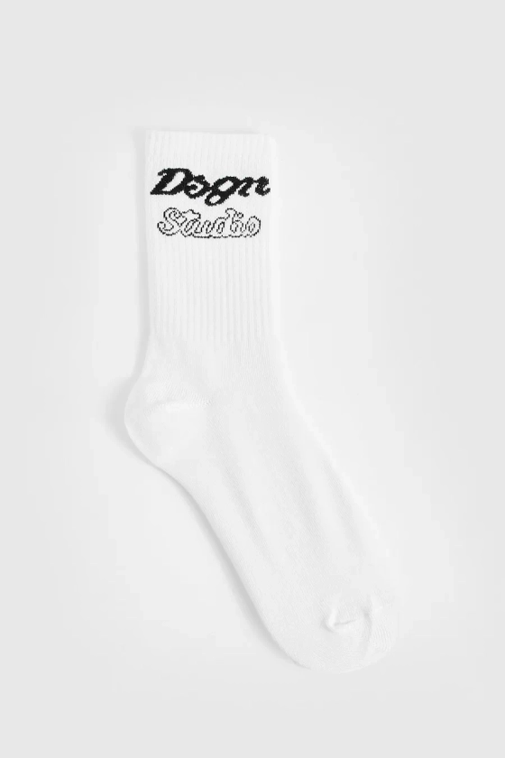 Single Mono Dsgn Studio Slogan Sports Sock