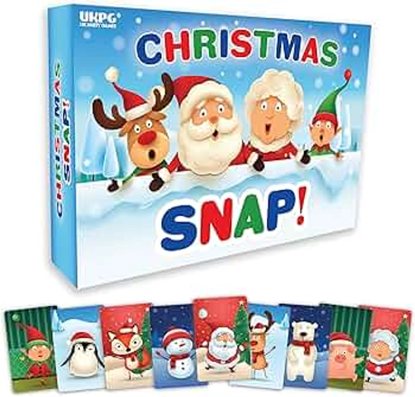 UKPG Christmas Stocking Filler | CHRISTMAS SNAP | For Children, Family, Kids, Christmas Party, Christmas Game, Christmas eve box fillers, Christmas stocking fillers