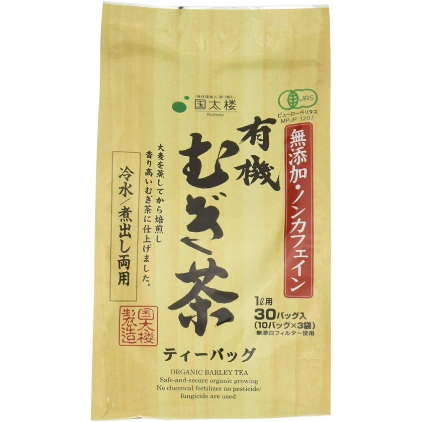 Kunitaro Mugicha Organic Barley Tea 30 Bags