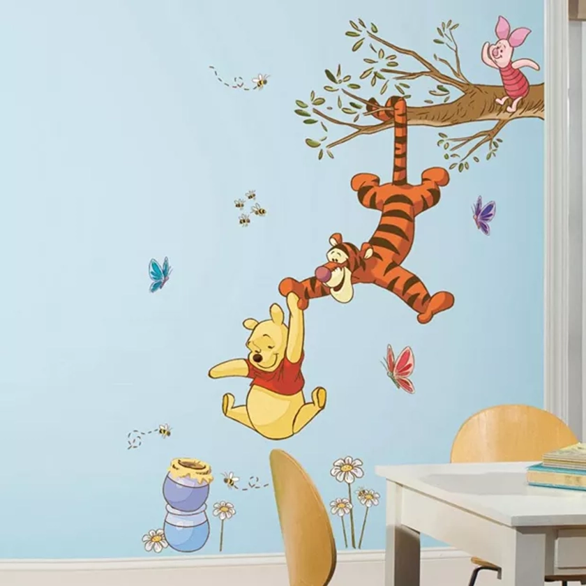 Disney's Winnie the Pooh Honey Peel & Stick Giant Wall Decals