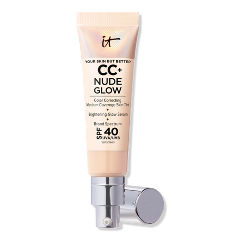 CC+ Nude Glow Lightweight Foundation + Glow Serum with SPF 40