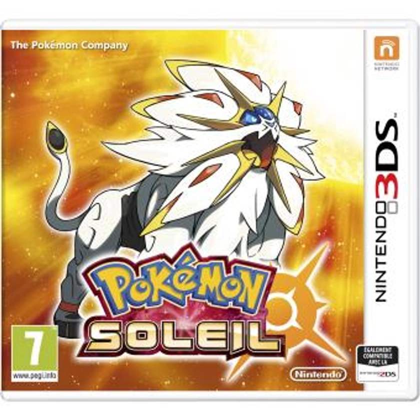 Pokémon Soleil 3DS - Jeux vidéo - Achat & prix | fnac