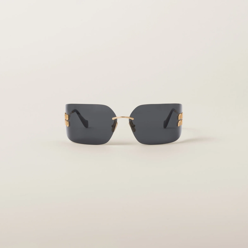 Mauve Lenses Runway Sunglasses | Miu Miu